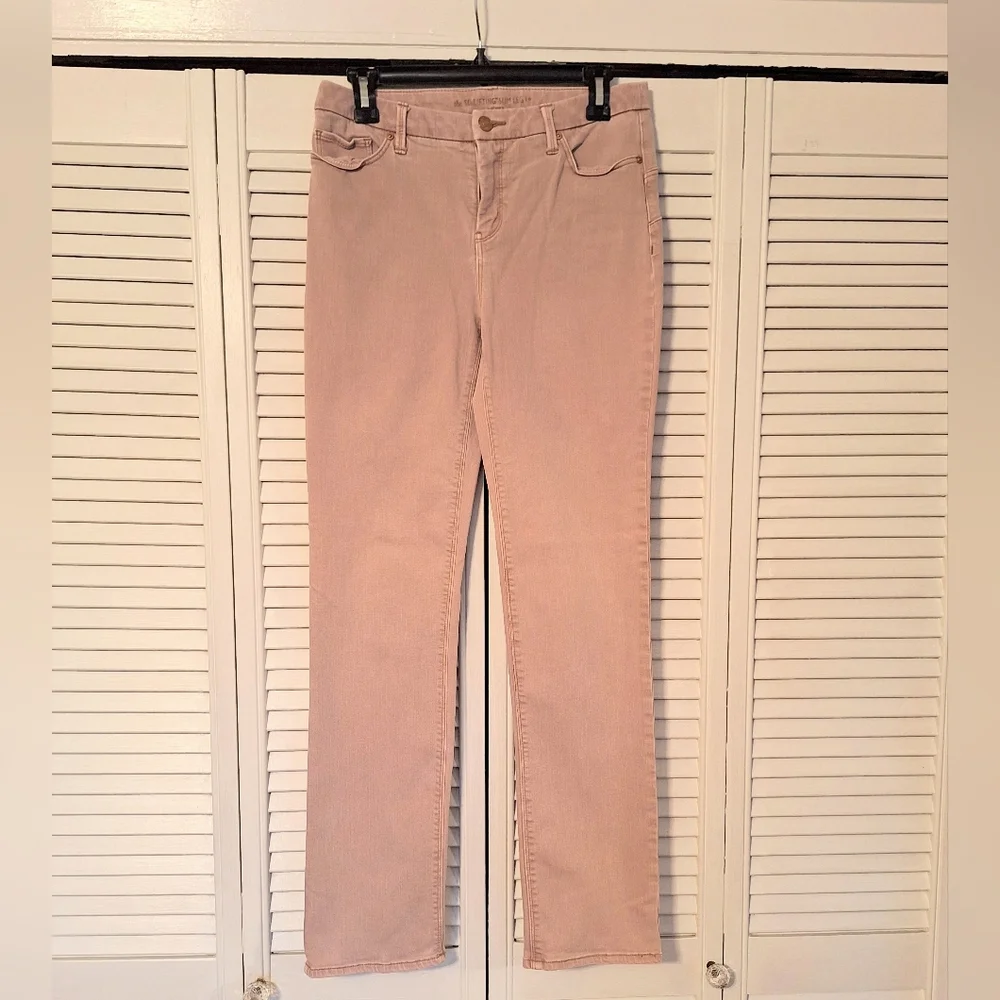Chico's So Lifting Slim Leg Khaki Jeans Sz 0 27" *D2 - Picture 2 of 6